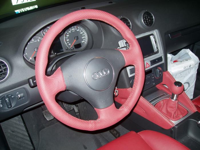 ALFOMBRILLAS PARA AUDI A3 8L ROJO